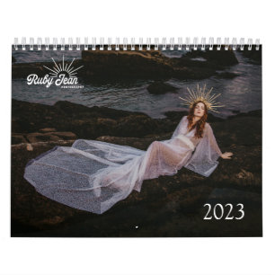 Zweiseitiger mittlerer Kalender, weiß Kalender