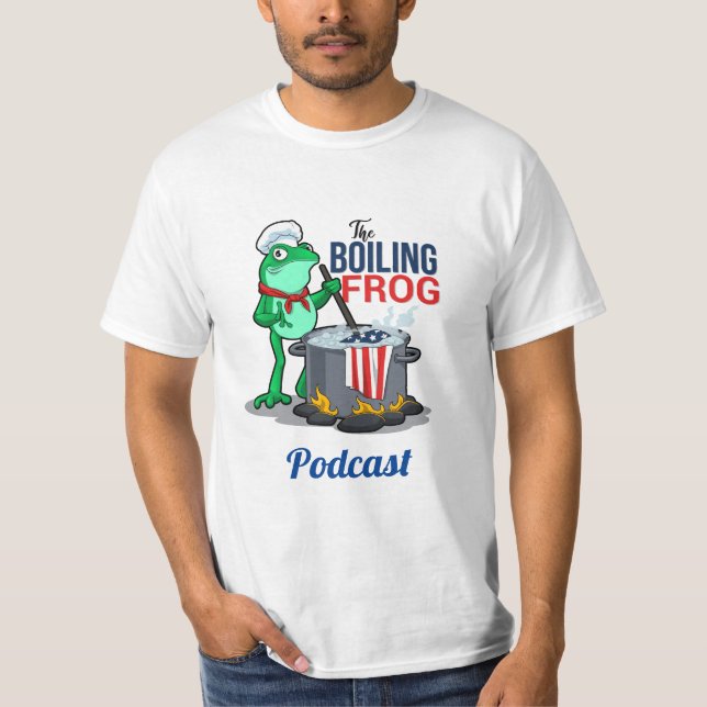 Zweiseitiger T - Shirt (weiß) (Vorderseite)
