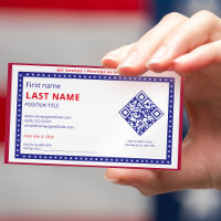 Zweisprachige Kampagne Wähler Kontakt GOTV Info QR