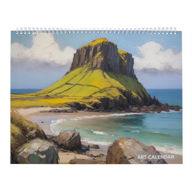 Zweisseitiger Kunstkalender Kalender (Titelbild)