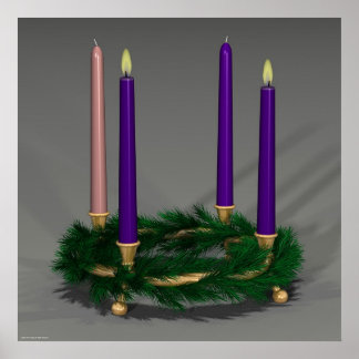 Zweite Adventswoche Poster