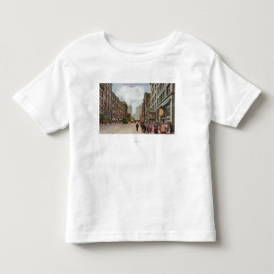Zweite Alleen-Ansicht von der Gewerkschafts-Straß Kleinkind T-shirt