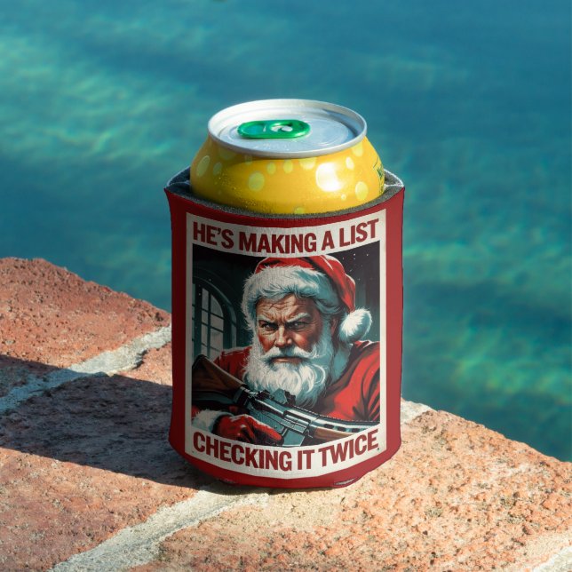 Zweite Änderung: Santa Can Cooler | Gun Rights Dosenkühler (In Situ Pool)