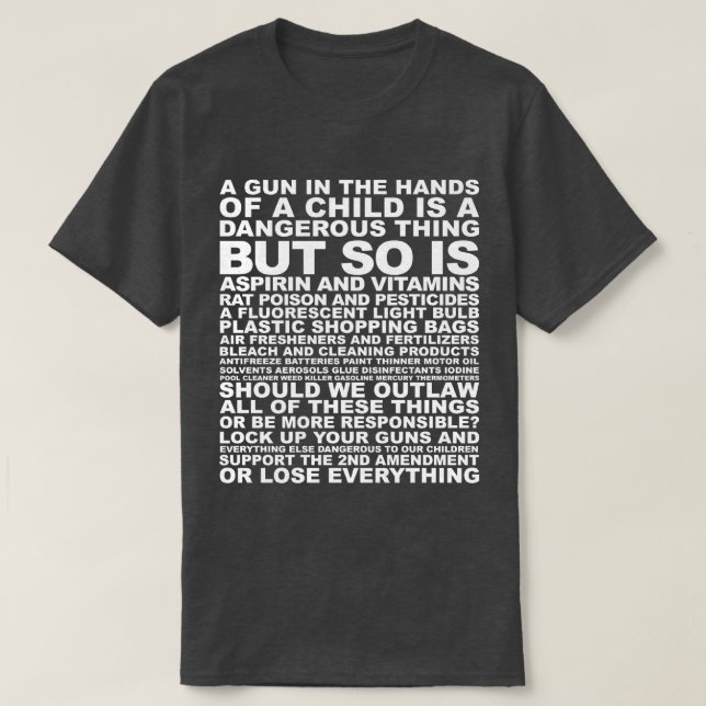 Zweite Änderung T-Shirt (Design vorne)