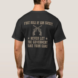Zweite Änderung zur ersten Regel der Schusssicherh T-Shirt