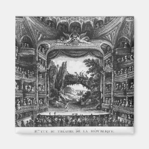 Zweite Ansicht des Theaters de la Republique Magnet