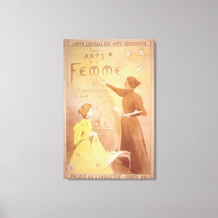 'Zweite Ausstellung der Kunst der Frauen, Palais Leinwanddruck
