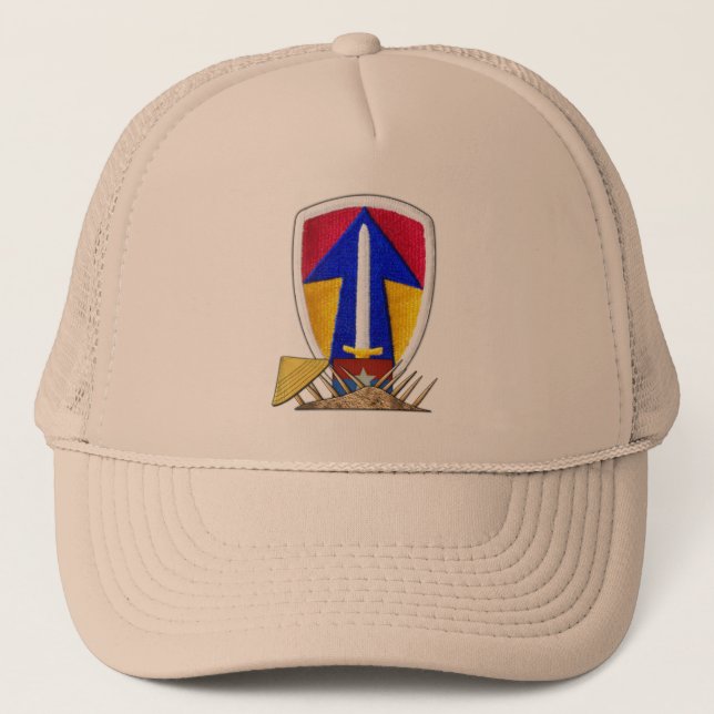 Zweite Feldwaffe vietnam Kriegsveteranen, die Truckerkappe (Vorderseite)