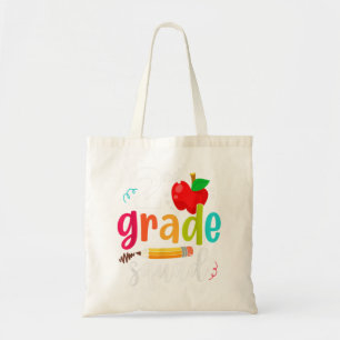 Zweite Klasse Squad Funny Back To School 2nd Grade Tragetasche