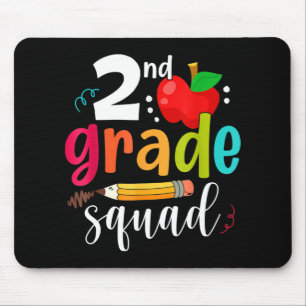 Zweite Klasse Squad Spaß zurück zur zweiten Klasse Mousepad