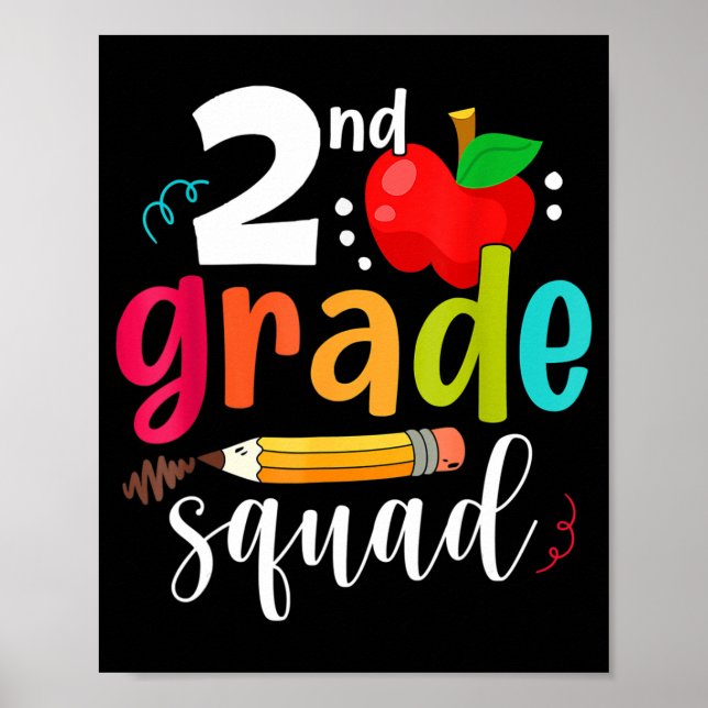 Zweite Klasse Squad Spaß zurück zur zweiten Klasse Poster (Vorne)
