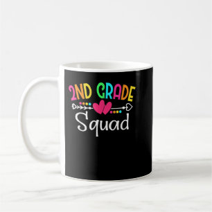 Zweite Klasse Squad Zweites Lehrerstuhlteam Zurück Kaffeetasse