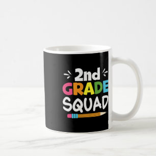 Zweite Klasse Squad Zweites Lehrerstuhlteam Zurück Kaffeetasse