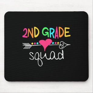 Zweite Klasse Squad Zweites Lehrerstuhlteam Zurück Mousepad