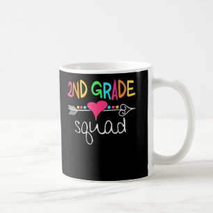 Zweite Klasse Squad Zweites Lehrerteam Kaffeetasse