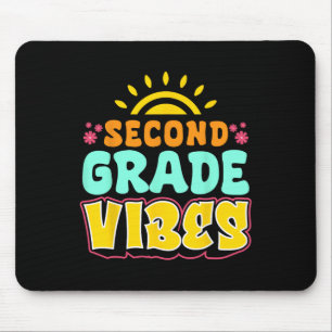 Zweite Klasse Vibes Lehrer Schüler 2. Klasse Rücke Mousepad