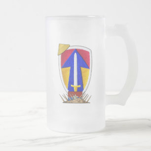 Zweite Kriegspatch "Vietnam" Mattglas Bierglas
