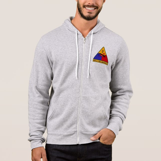 Zweite Rüstungsabteilung Hoodie (Vorderseite)