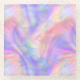 zweite Sicht, holopastel: Glasuntersetzer