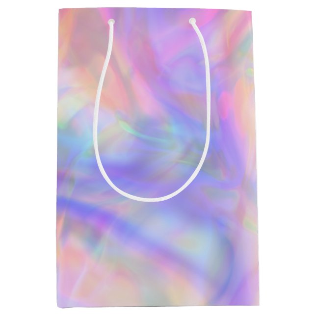 zweite Sicht - Holopastel: Mittlere Geschenktüte (Vorderseite)
