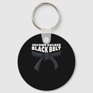 Zweite Stufe Black Belt Martial Arts Karate 1 Schlüsselanhänger