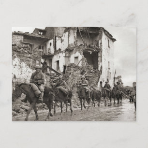 Zweite Weltkrieg Alliierte Patrouille, Anzio Postkarte