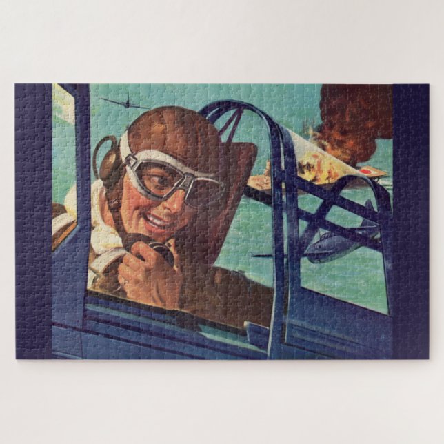 Zweite Weltkrieg der 1940er-Jahre-Dogfight in der  (Horizontal)