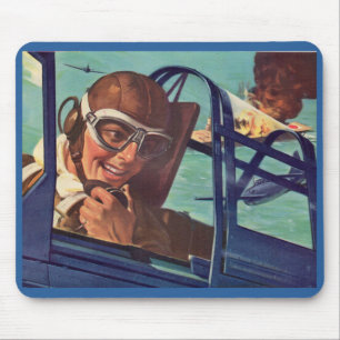 Zweite Weltkrieg der 1940er-Jahre-Dogfight in der  Mousepad
