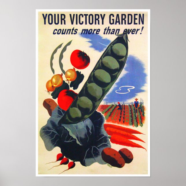 Zweite Weltkrieg Sieggarten Poster (Vorne)
