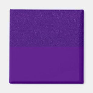 Zweiteiliges Lila Quadrat-Magnet - Anpassbar Magnet