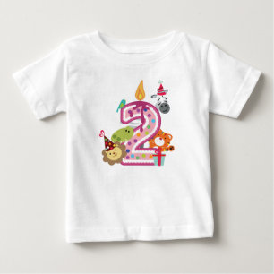 zweiter Geburtstags-T - Shirt der Nr. 2 für Kinde