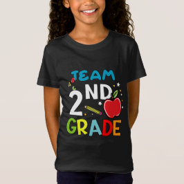 Zweiter Klasse Team Zweiter Platz Lehrer Geschenke T-Shirt