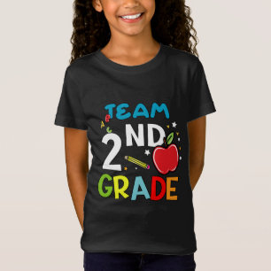 Zweiter Klasse Team Zweiter Platz Lehrer Geschenke T-Shirt