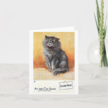 Zweiter Preis @ der Katzenausstellung von Louis Wa