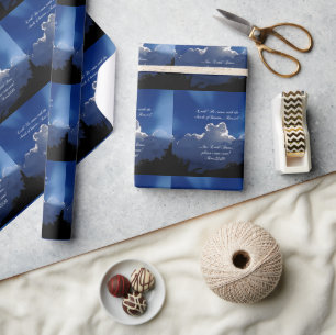 Zweiter Schriftzeichen Geschenkpapier