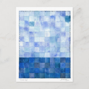 Zweiter Tag (7 Tage Erstellung) Postkarte