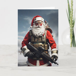 Zweiter-Verfassungszusatz-Weihnachtsmann-Weihnacht Karte