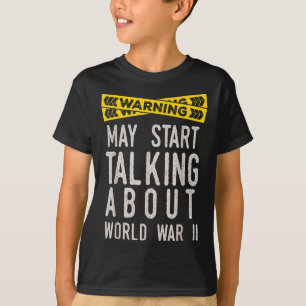 Zweiter Weltkrieg 2 WW2 Geschichte Lover Funny Fan T-Shirt