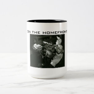 Zweiter Weltkrieg - Trinkbecher für Zuhause Zweifarbige Tasse
