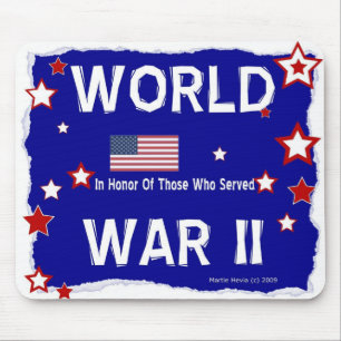 Zweiter Weltkrieg - zu Ehren - Mousepad
