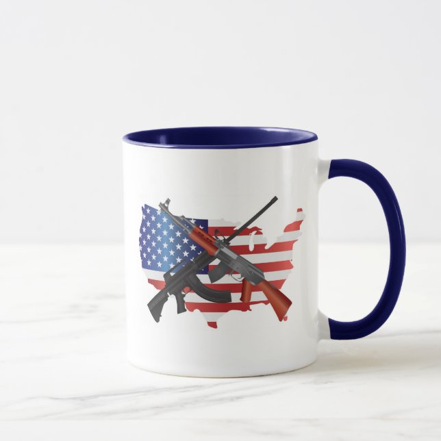 Zweites Änderungs-Recht, Arm-Tasse zu tragen Tasse (Rechts)