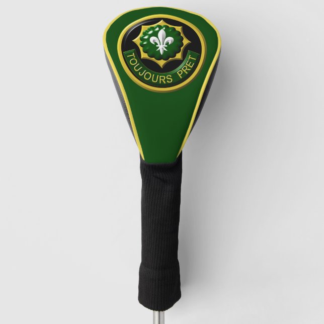 Zweites Armored Cavalry Regiment  Golf Headcover (Vorderseite)