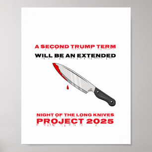 Zweites Trump Term Project 2025 Poster