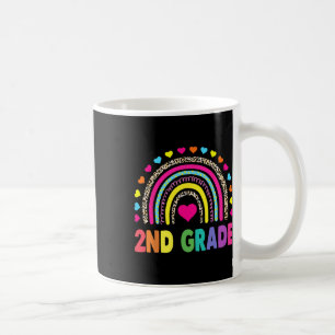 Zweitklässler Regenbogen Mädchen Jungen Lehrer Tea Kaffeetasse