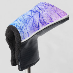 Zweiton-Lila-Marmor-Optik Golf Headcover
