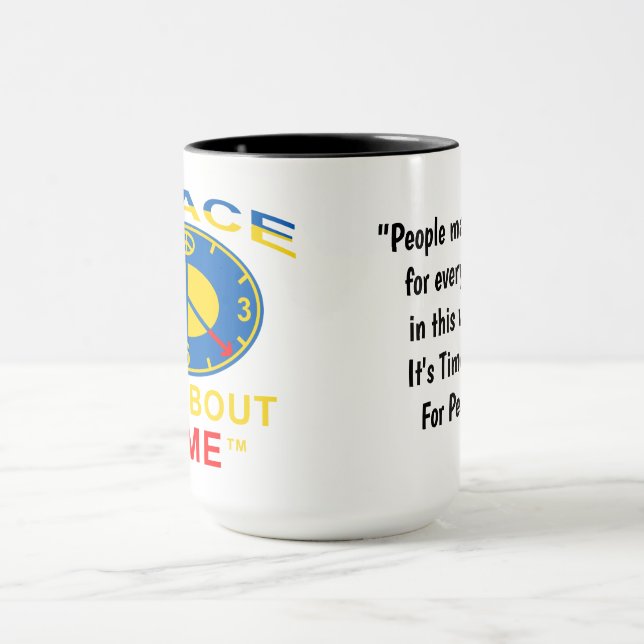 Zweitöniger Becher Tasse (Zentrum)