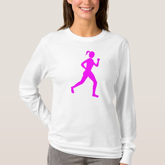Zweitplatzierter (weiblich) - Magenta T-Shirt (Vorderseite)
