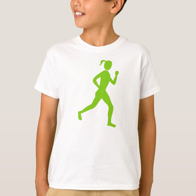 Zweitplatzierter (Weibliche) - Mars Green T-Shirt (Vorderseite)