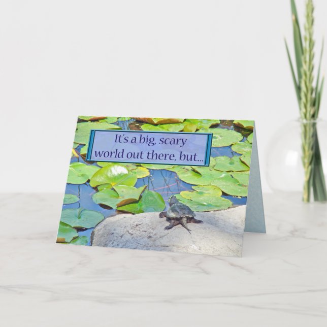 Zwerchschildkröte - Serpentina Chelydra Karte (Vorderseite)