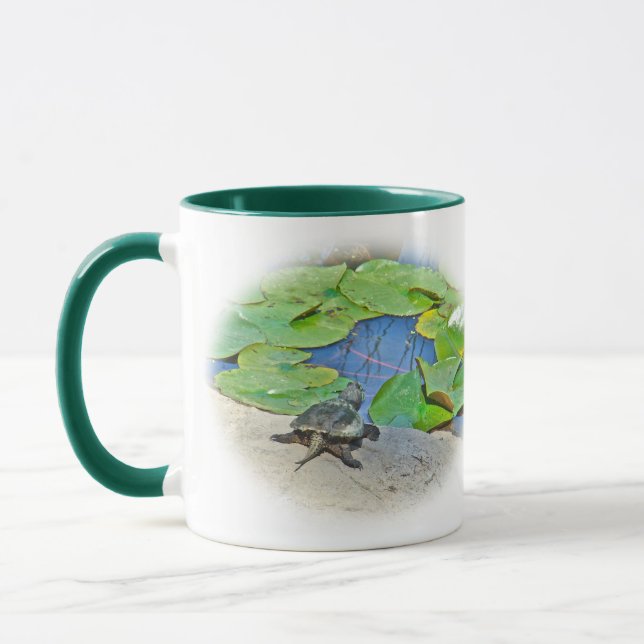 Zwerchschildkröte - Serpentina Chelydra Tasse (Links)